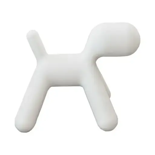 Puppy L white  