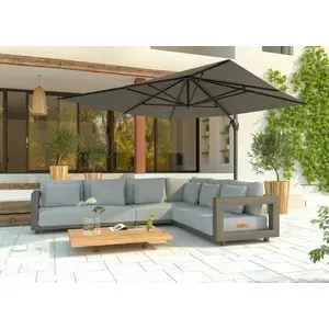 Ensemble Metropolitan 3 modules + coussin d'angle 