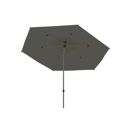 Parasol Azzurro woodlook 3 m
