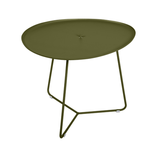 Table basse ovale 55x44,5 cm