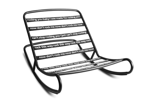 Rock 'n Roll pour pouf original