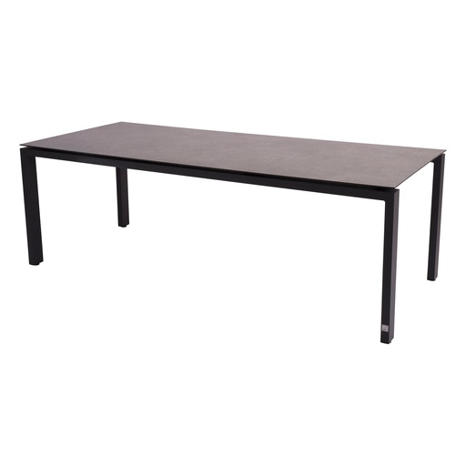 Table en HPL 220x95 cm dark grey