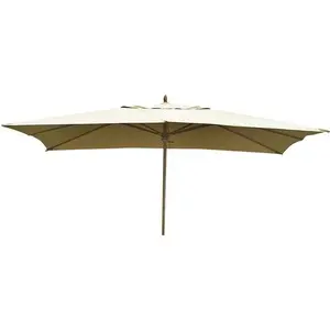 Parasol en bois 3x4 m